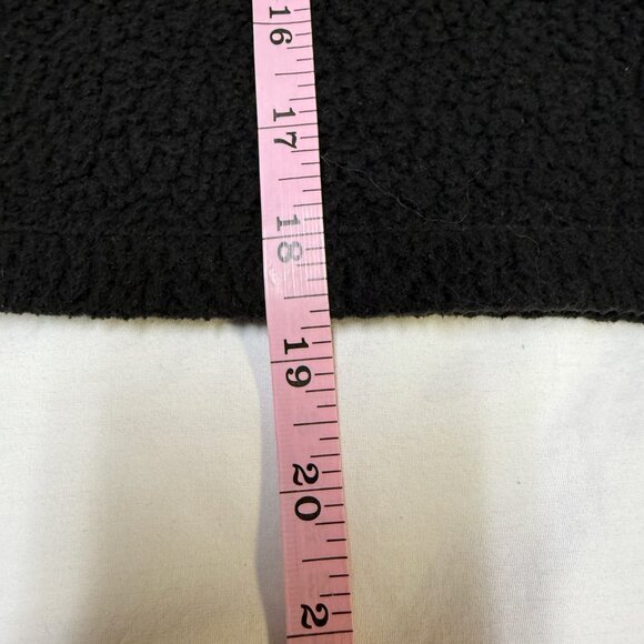 The North Face Sherpa Fleece Cropped 1/4-Zip Women’s Extra Large Black EUC - Picture 11 of 11